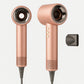 Secadora De Cabello Digital Iónica Profesional Asva - 4 Velocidades, Color Rosa Claro